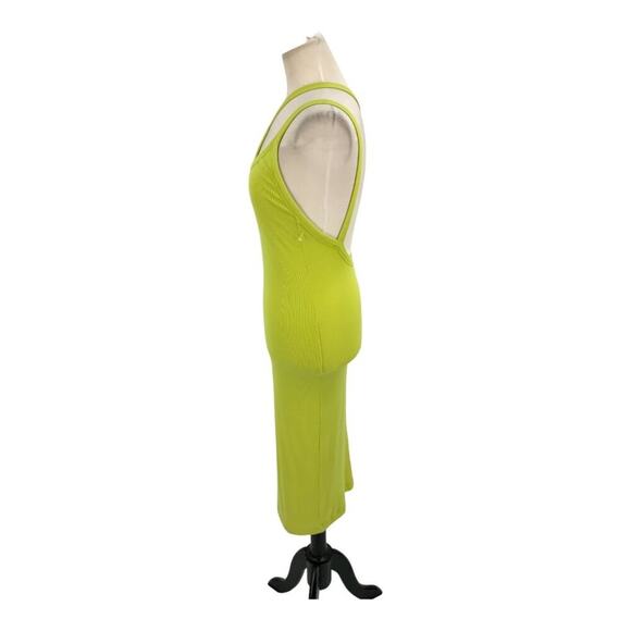 Alix Paulis Dress Kiwi Green Size Medium NWOT $195 MSRP - Picture 4 of 8